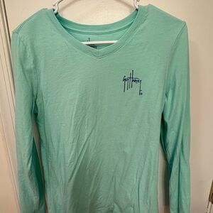 Guy Harvey Seafoam Long Sleeve Tee
